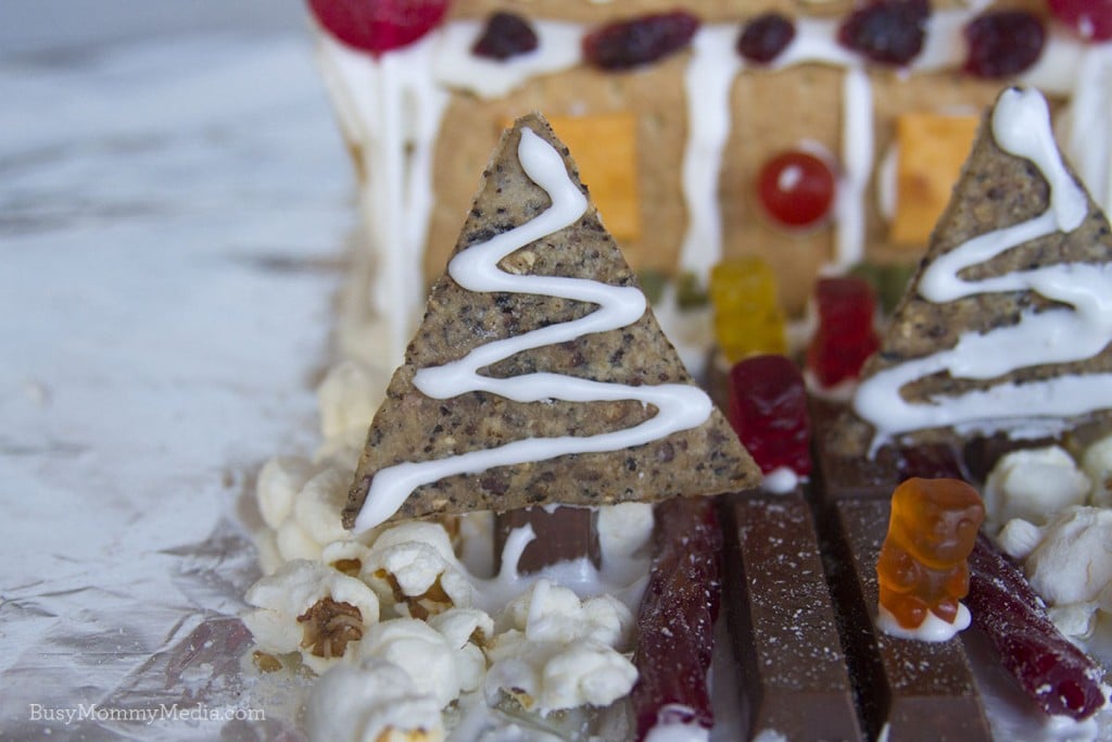 Artificial Dye-Free Gingerbread Houses