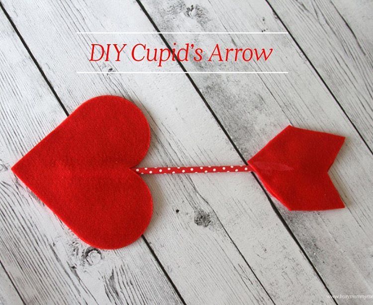 This DIY Cupid's Arrow is such a cute craft for Valentine's Day. We hung this up in our window when we were done and it looks so adorable! Check out the link in our profile to find out how to make this. #valentine #Valentinesday #craft #valentinesdaycraft #holiday #decor #frugaldecor #handmade #DIY #maker #craftsblogger #feltcraft #kidscrafts