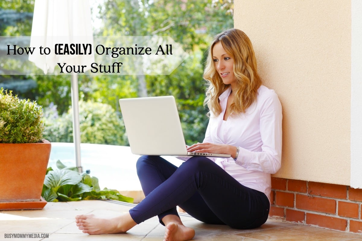 How to (Easily) Organize All Your Stuff | I had no idea you could even do this! What a cool way to get organized!