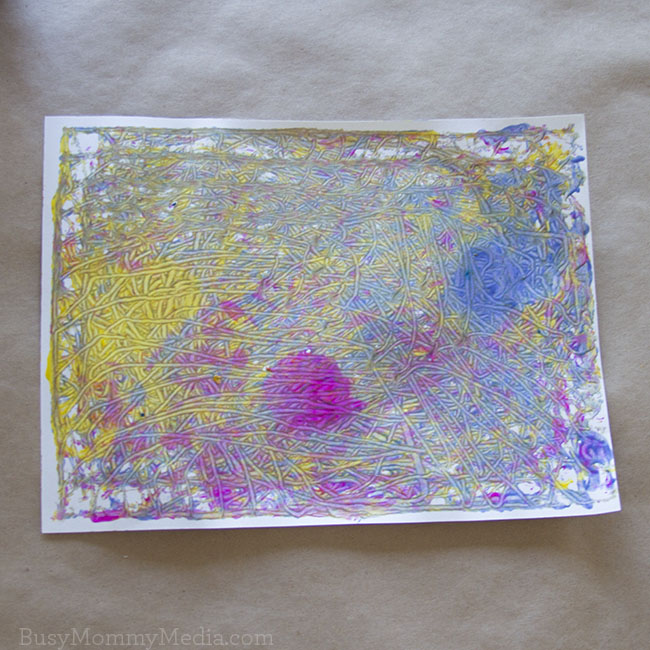 Marble Painting! | This is such a fun art activity for preschoolers!