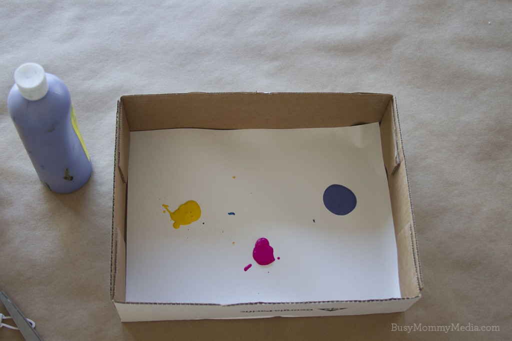 Marble Painting! | This is such a fun art activity for preschoolers!