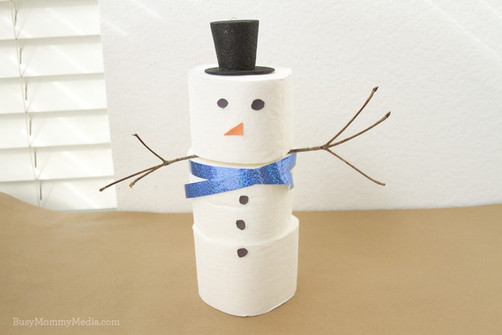 Decorative Toilet Paper Snowman