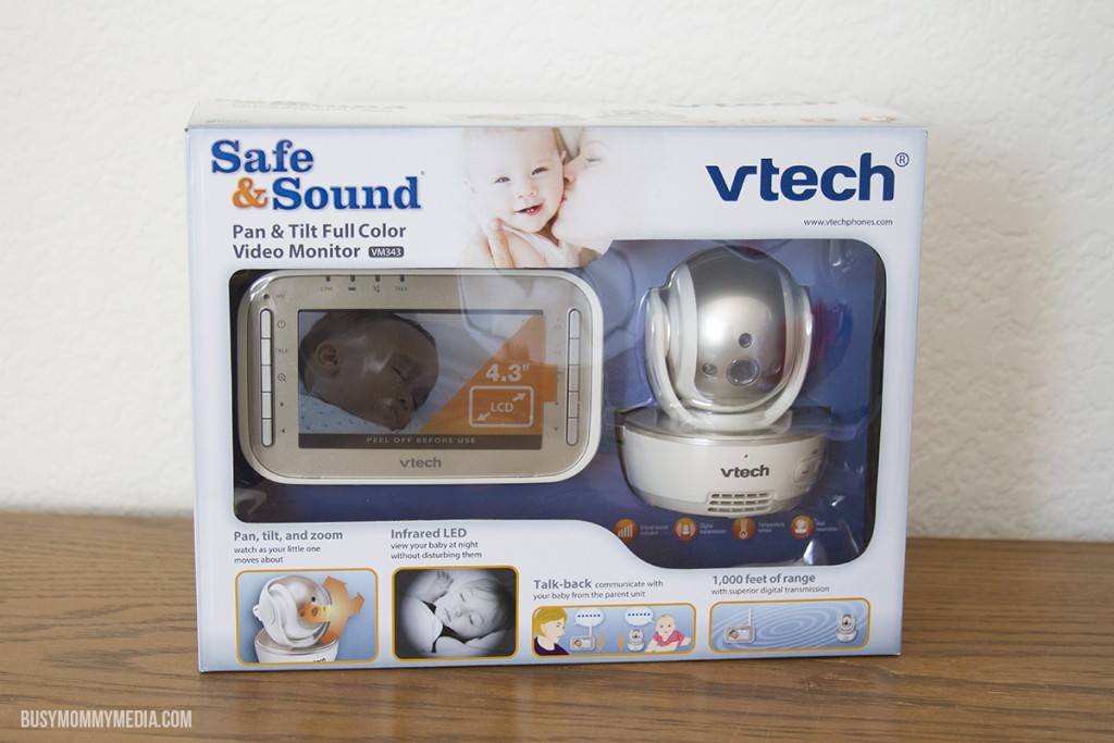 VTech’s Safe&Sound® VM343 Expandable Digital Video Baby Monitor