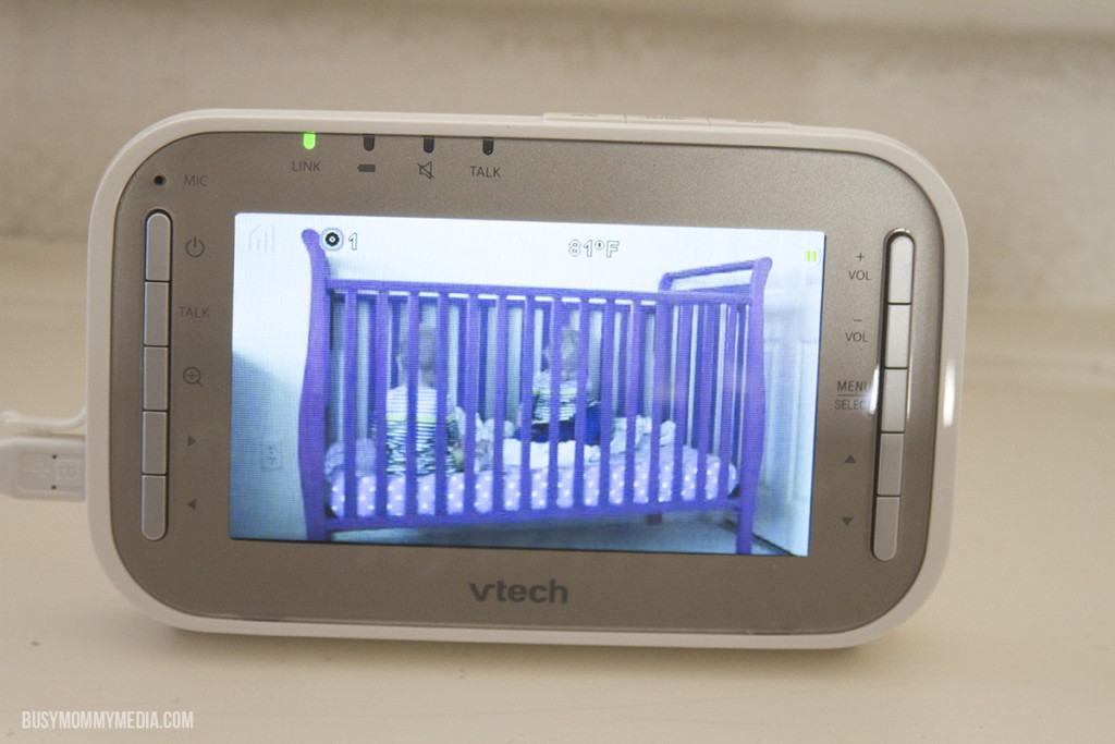 VTech’s Safe&Sound® VM343 Expandable Digital Video Baby Monitor