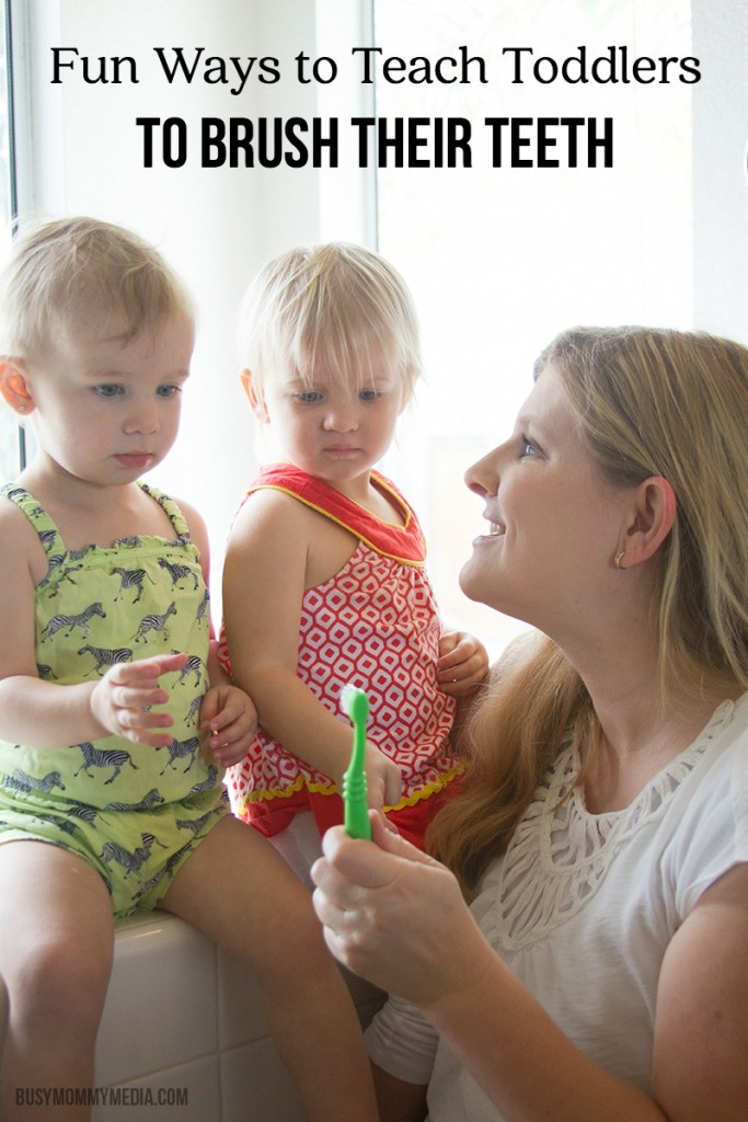 Fun Ways to Teach Toddlers to Brush their Teeth | Great tips from a mom of 6!