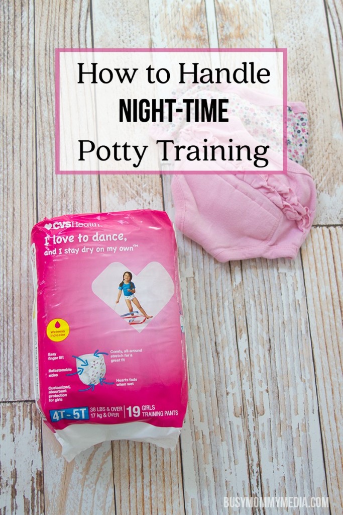 How to Handle Night-Time Potty Training