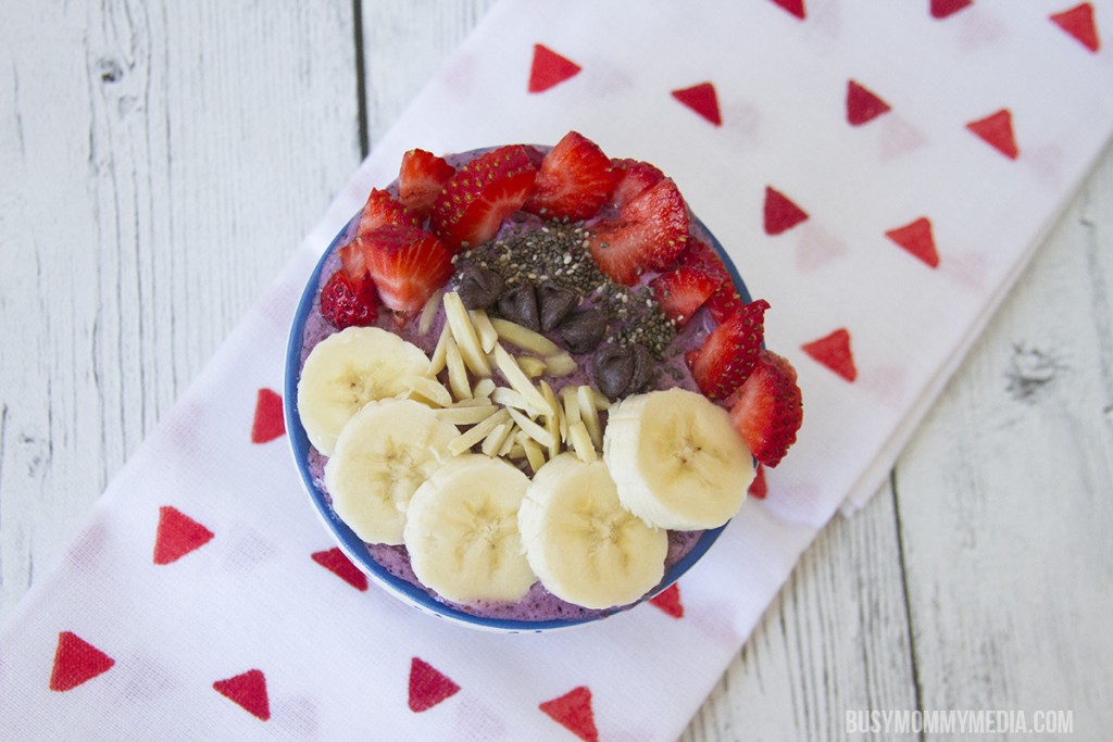 Breakfast Smoothie Bowls for a picky eater