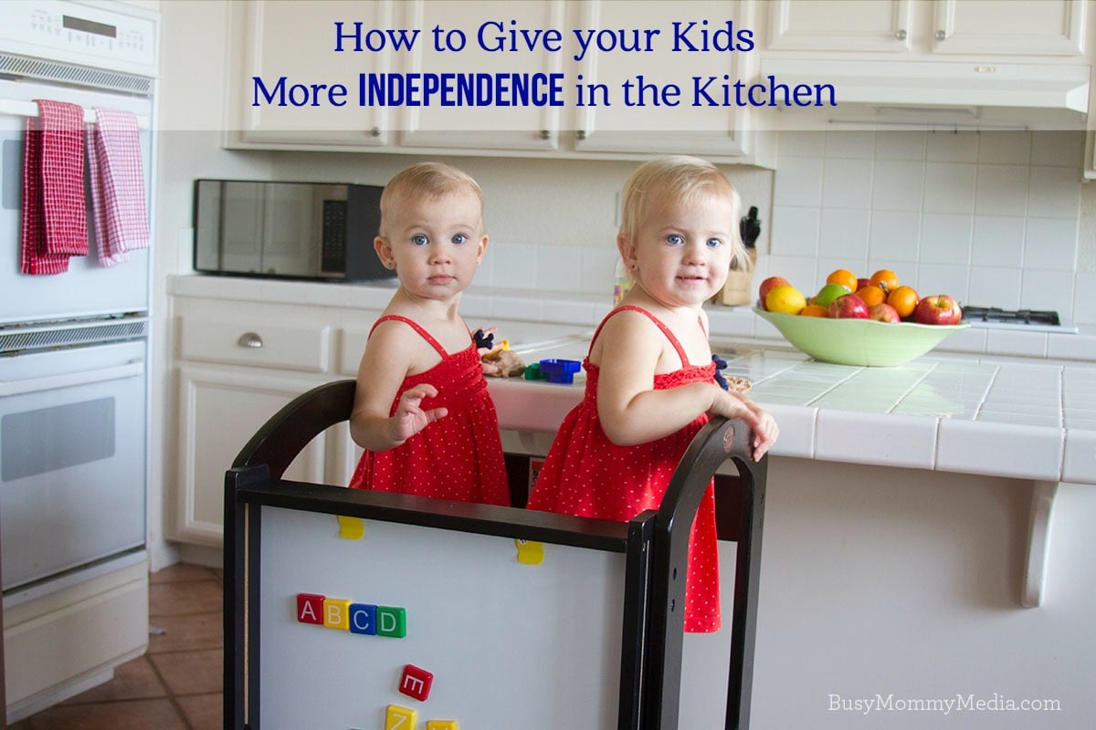 How to Give your Kids More Independence in the Kitchen