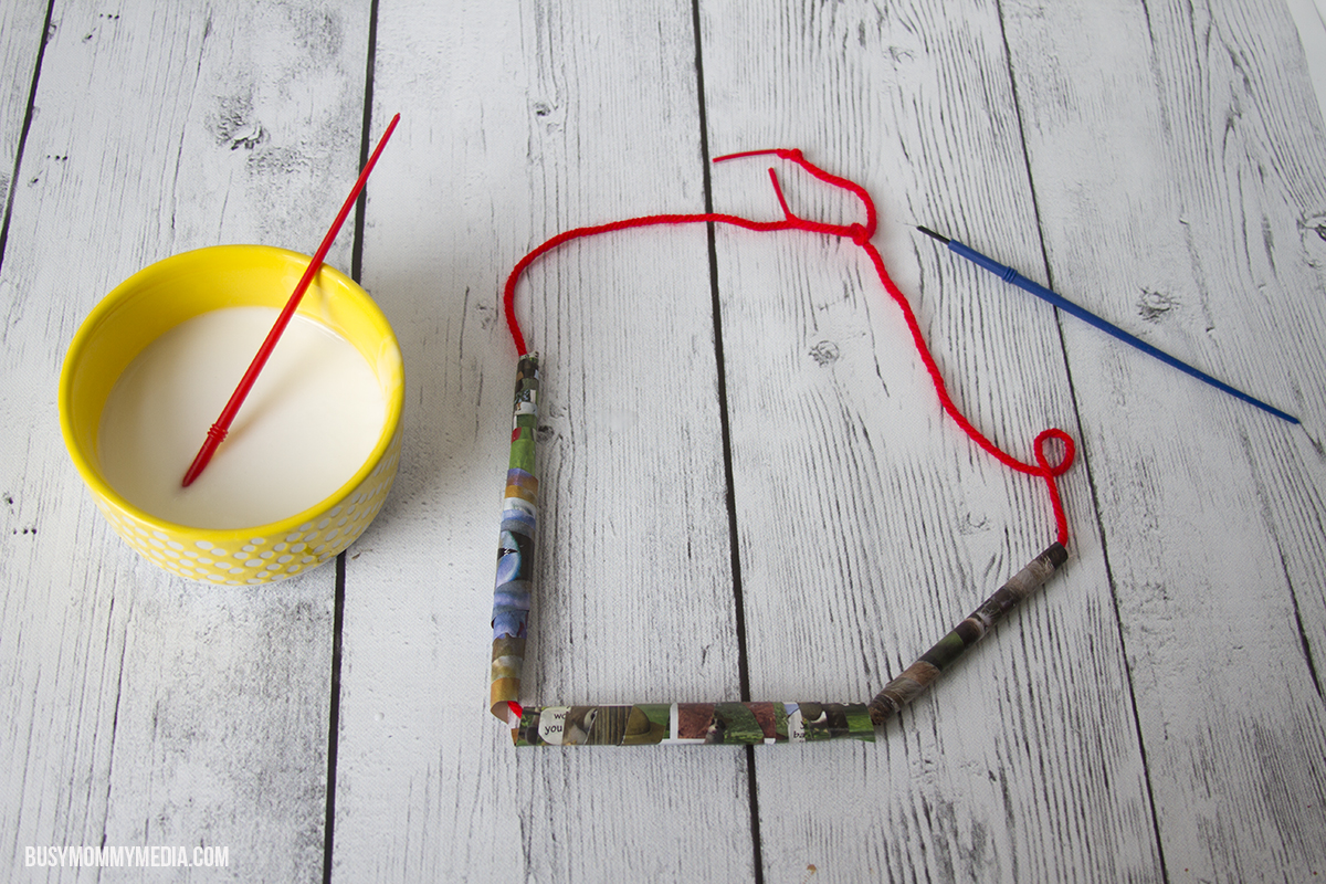 Recycled Magazine Beads