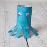 Toilet Paper Roll Octopus Craft