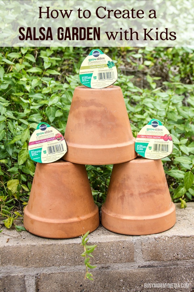 How to Plant a Salsa Garden with Kids | This is such a simple way to garden with kids! I love it!