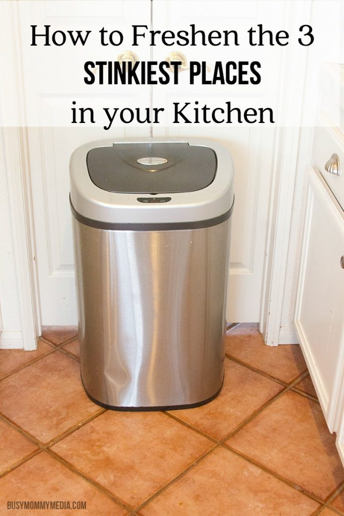 How to Freshen the 3 Stinkiest Places in your Kitchen