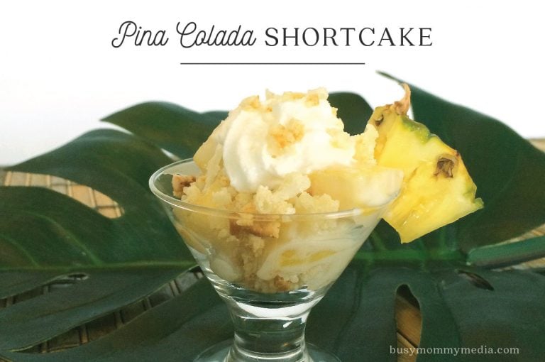 pina colada shortcake