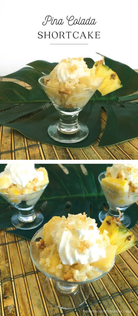pina colada shortcake