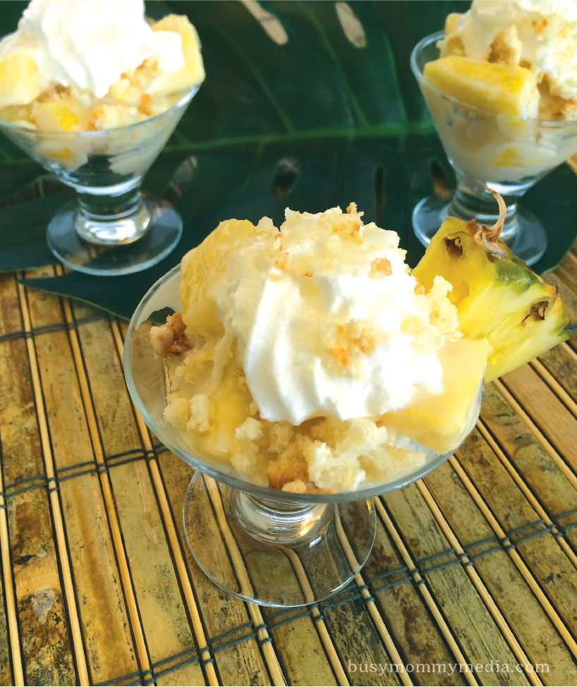 pina colada shortcake