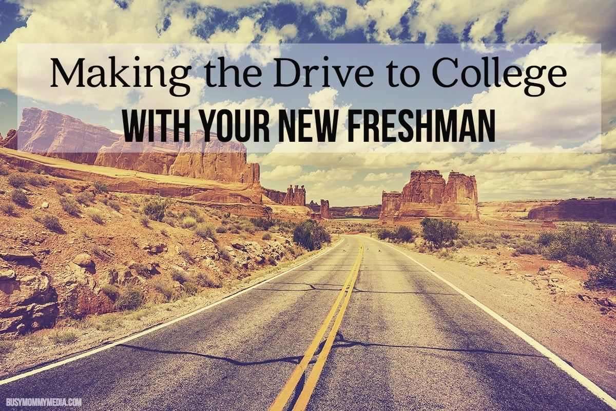 Making the Drive to College with your New Freshman