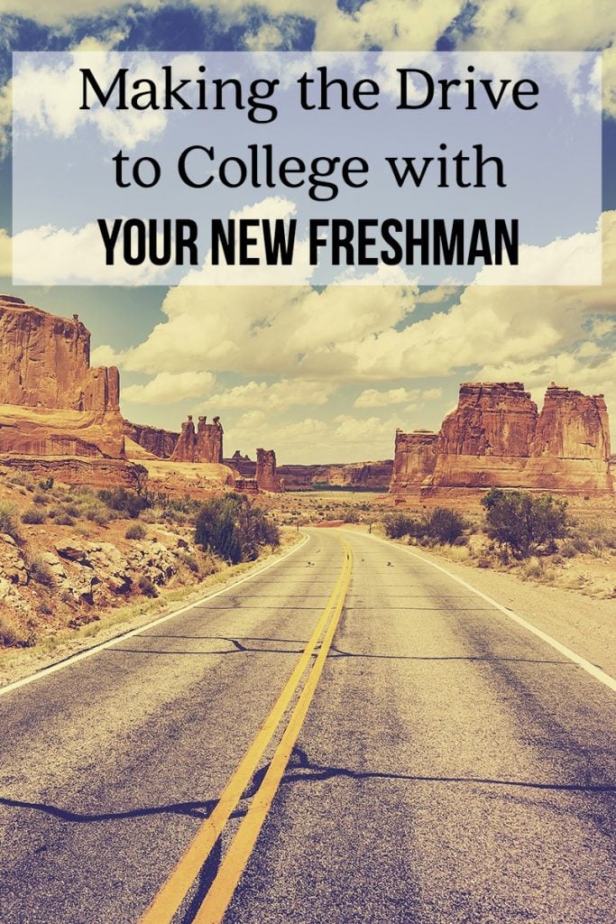 Making the Drive to College with your New Freshman | Great tips from a mom who has sent two kids off to collge!