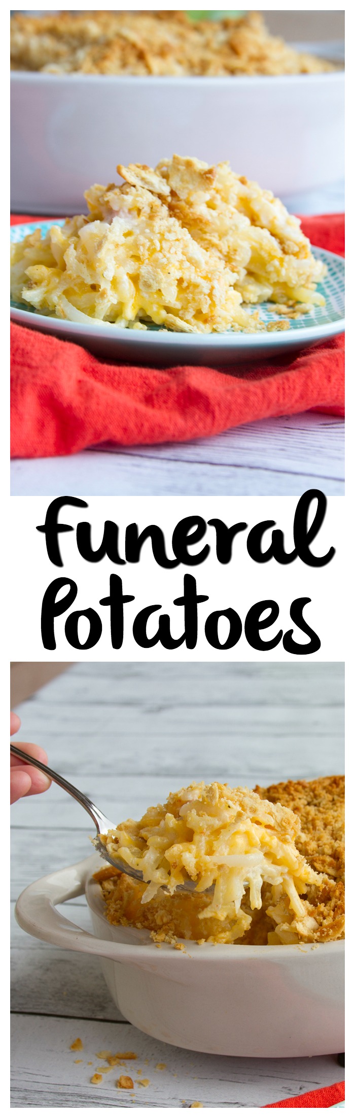 Funeral Potatoes | These are the ultimate summer potluck food! So yummy!!