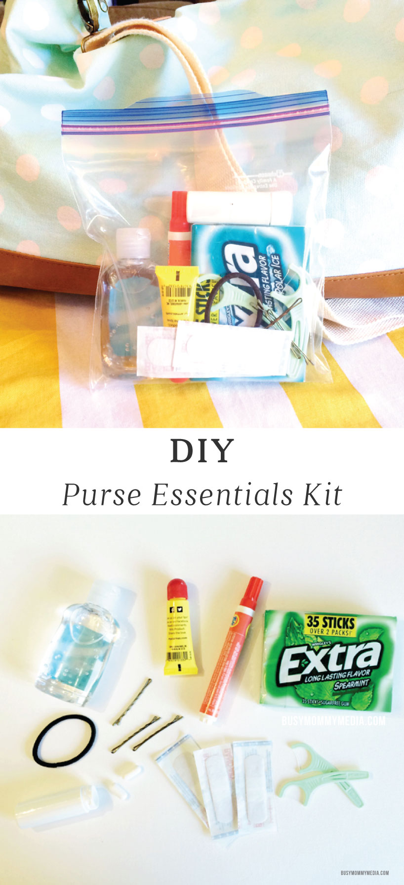 DIY Purse Essentials Kit