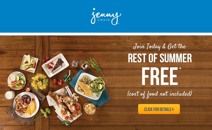 Jenny Craig Summer Promotion