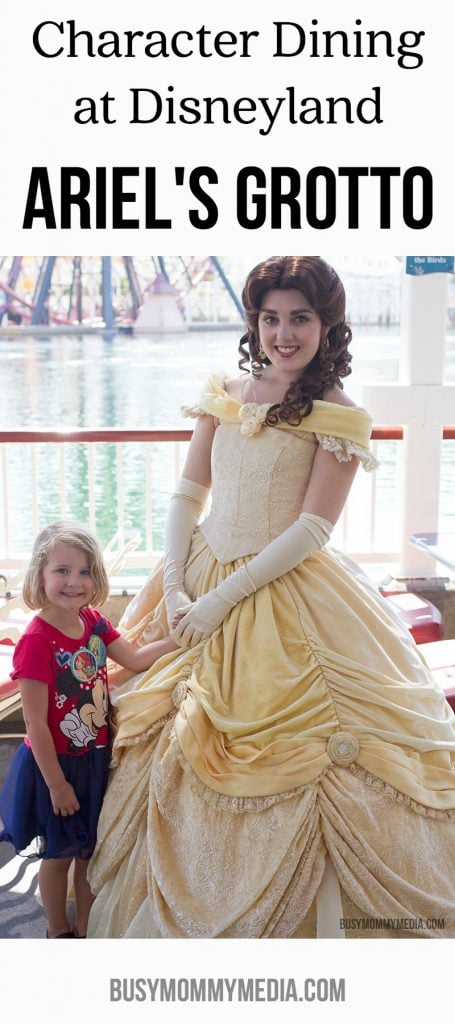 Character Dining at Disneyland - Ariel's Grotto 
