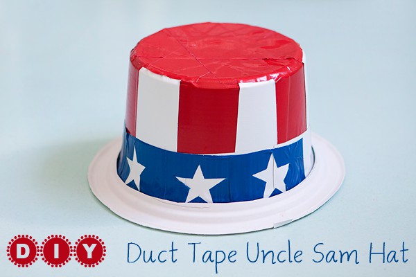 Duct Tape Uncle Same Hat