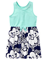 Floral dress to layer
