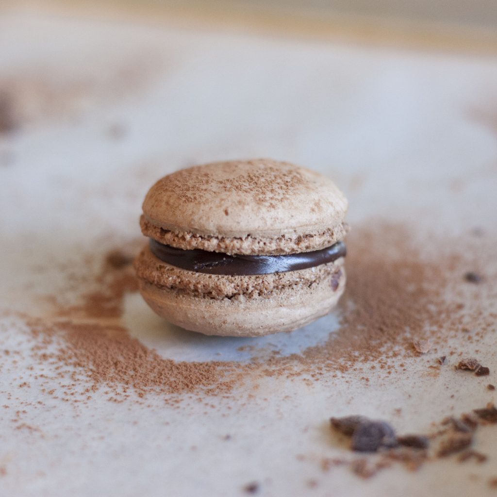 Chocolate French Macaroons