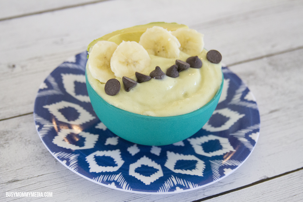 Avocado Banana Toddler Smoothie Bowl