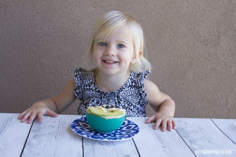 Toddler smoothie bowl