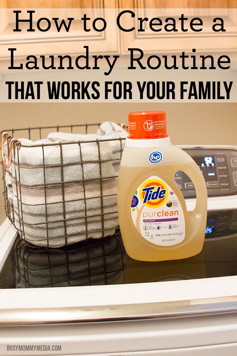 How to Create a Laundry Routine that Works for your Family