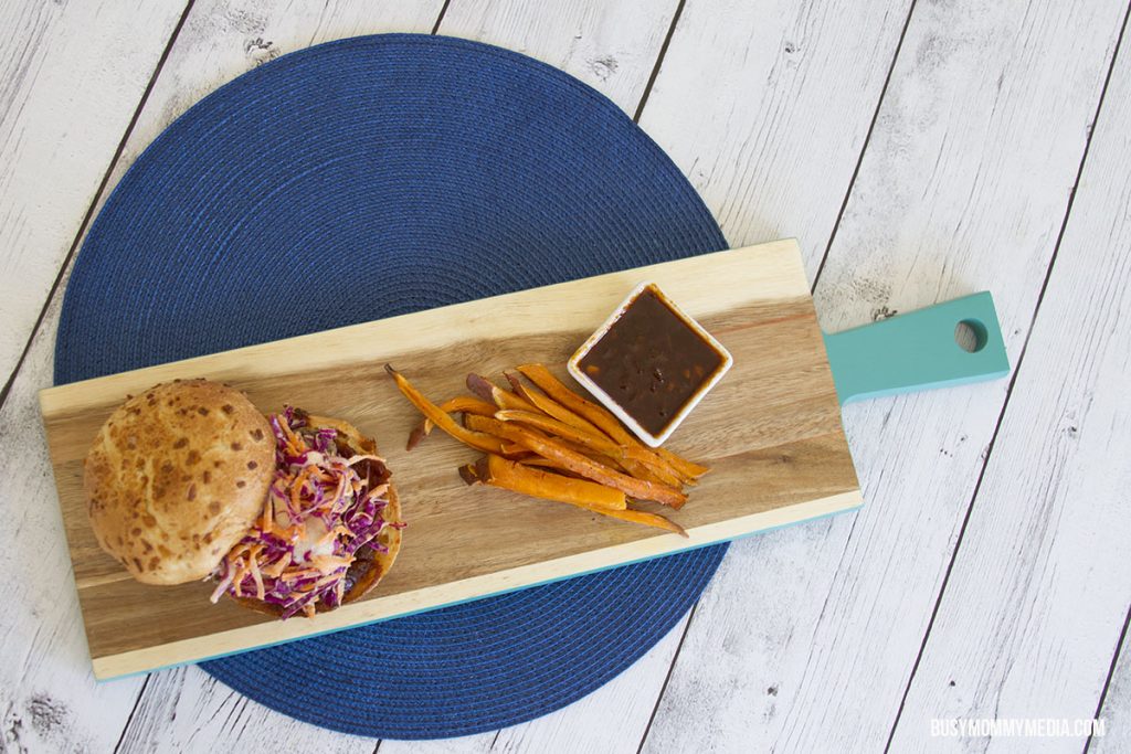 HelloFresh pork burger recipe