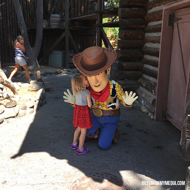 Disneyland Character meet and greet