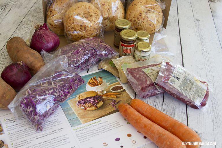 HelloFresh pork burger recipe