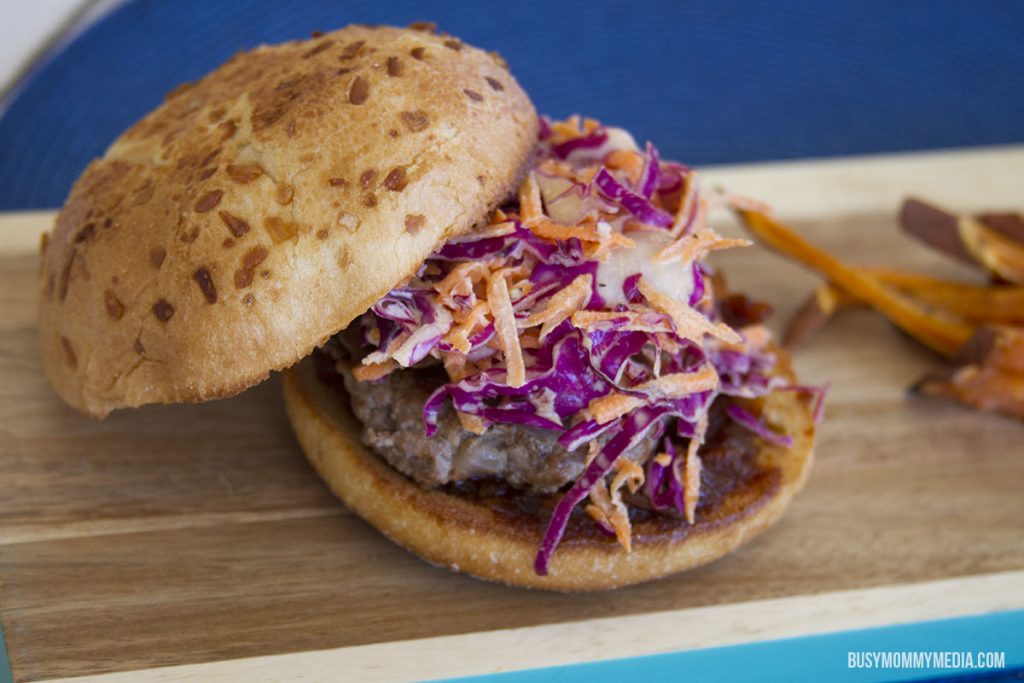 HelloFresh pork burger recipe
