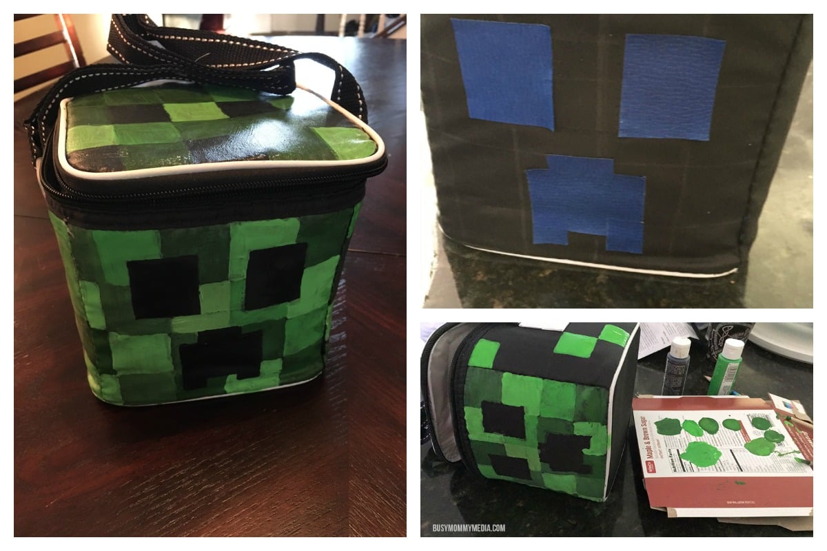 DIY No-Sew Minecraft Bag – Simplistically Living