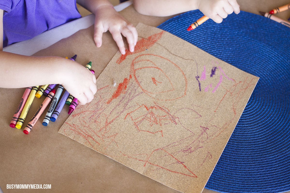 Sandpaper Art for Toddlers