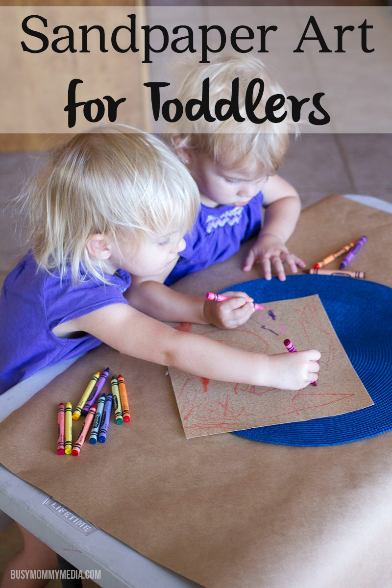 Sandpaper Art for Toddlers