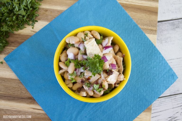 white bean and tuna salad with sun dried tomatoes