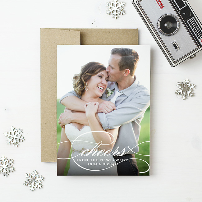 holiday cards from Basic Invite