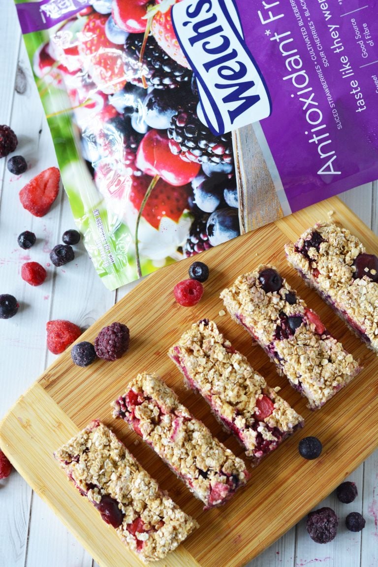 Very Berry Granola Bars (with a Shortcut)