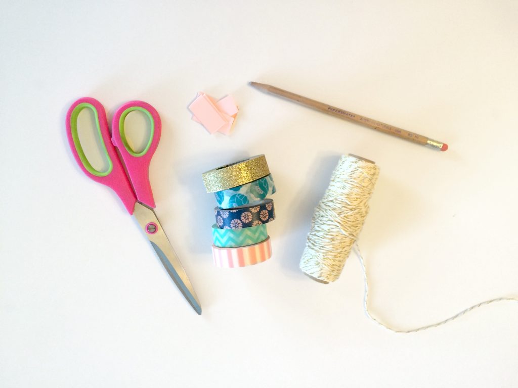 washi tape beads