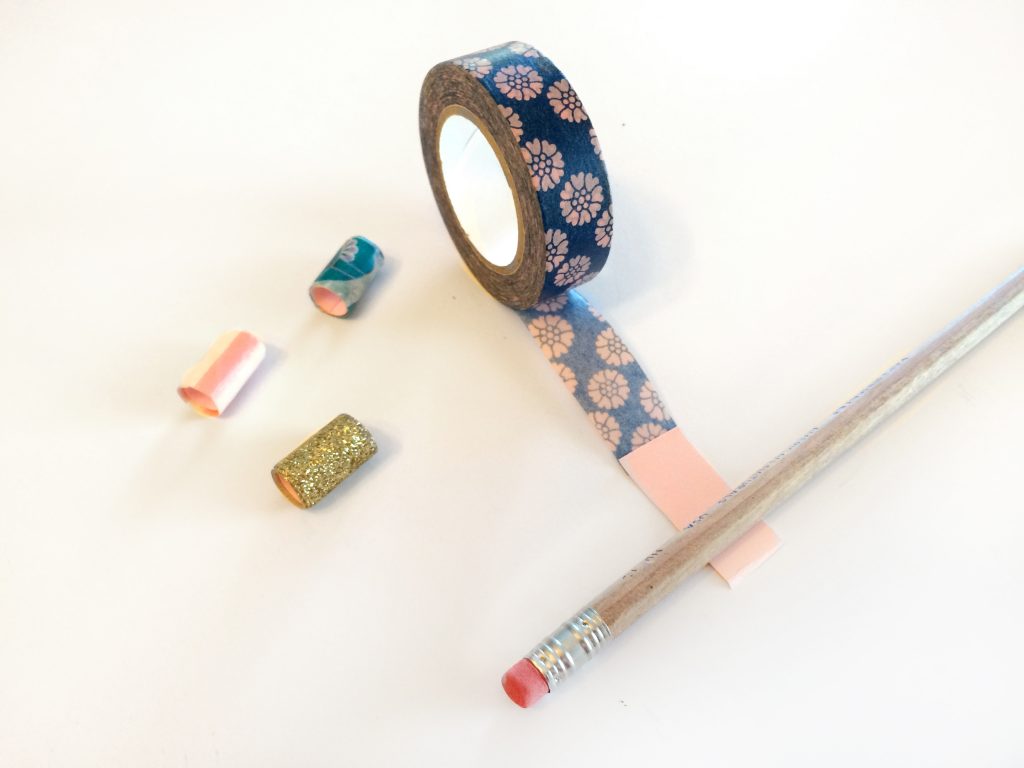 washi tape beads