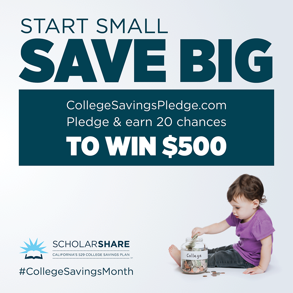 ScholarShare College Savings Pledge