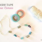 washi tape beads