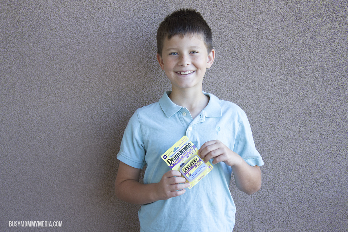 Helping kids with motion sickness