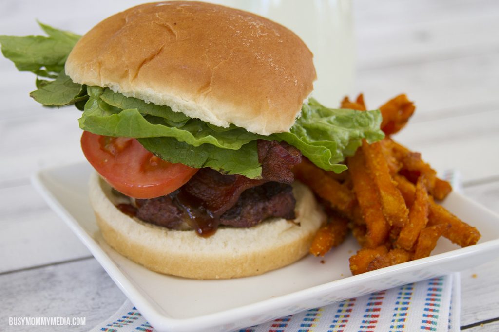 Green Chile Bacon Burger