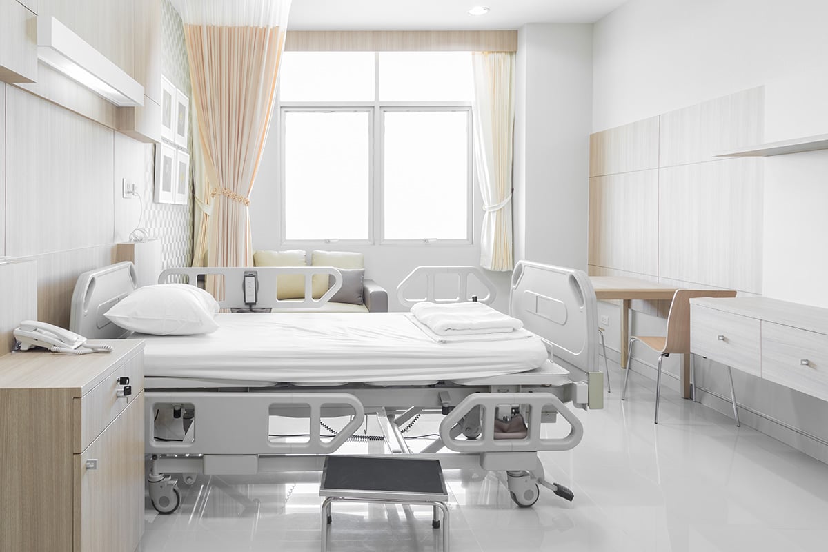 hospital bed