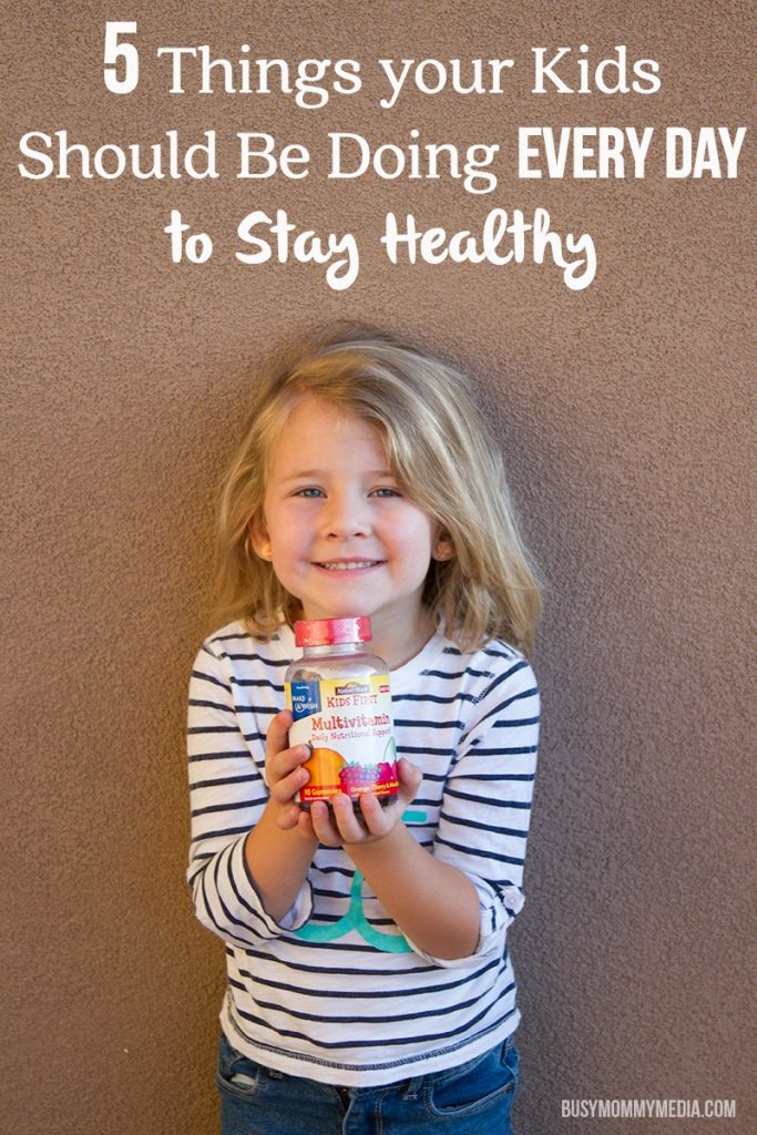 5 Things your Kids Should Be Doing Every Day to Stay Healthy