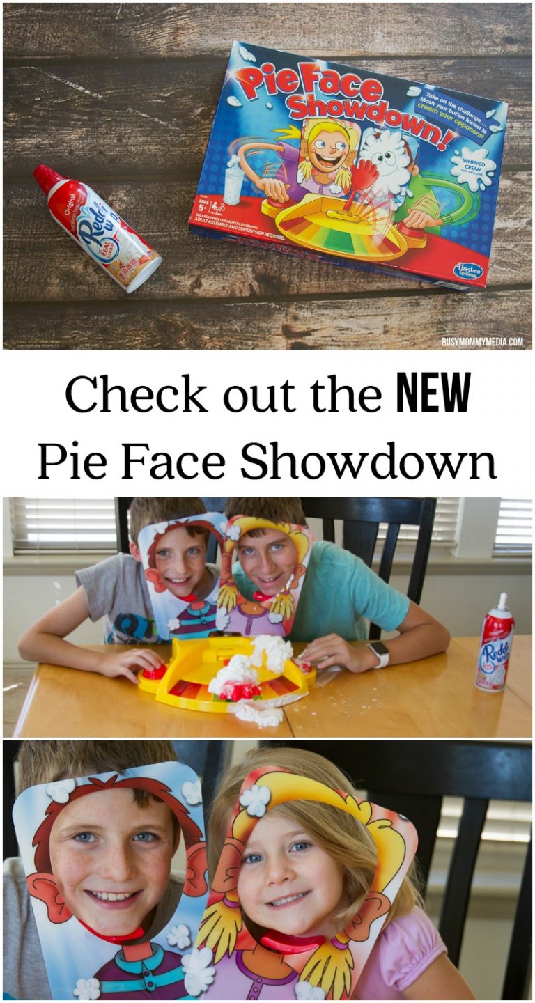 Check out the New Pie Face Showdown